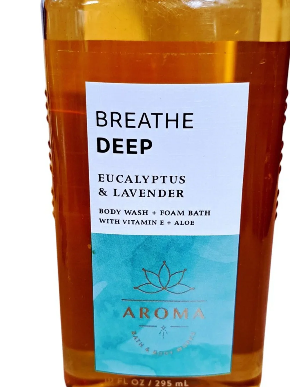 BATH & BODY WORKS AROMA BREATHE DEEP EUCALYPTUS & LAVENDER BODY WASH & FOAM BATH